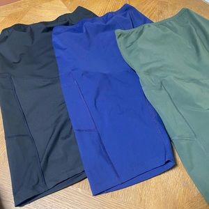 Maternity Athletic Biker Shorts Lot